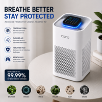 SMART AIR PURIFIER WHITE | Ai+ HEPA 13