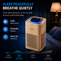 SMART AIR PURIFIER LIGHT WOOD | Ai+ HEPA 13 ( PRE-ORDER )