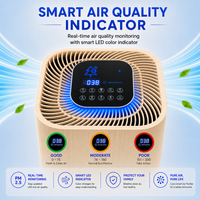 SMART AIR PURIFIER LIGHT WOOD | Ai+ HEPA 13 ( PRE-ORDER )