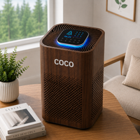 SMART AIR PURIFIER DARK WOOD | Ai+ HEPA 13 ( PRE-ORDER )