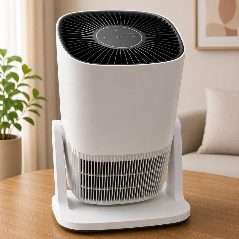 CIRCULAR SMART AIR PURIFIER | 2-IN-1 HEPA 13 ( PRE-ORDER )