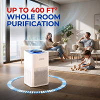 SMART AIR PURIFIER WHITE + 1 EXTRA HEPA 13 FILTER